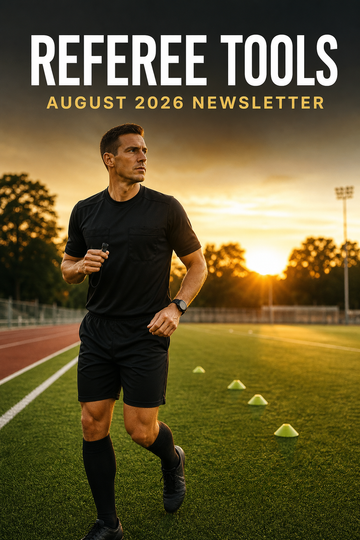 Newsletter #12 - Referee Tools Newsletter – August 2026 New Season Ready: Strong Body, Clear Mind, Better Preparation