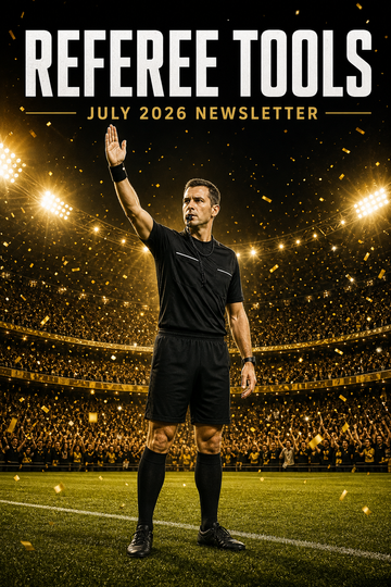 Newsletter #11 - July 2026 The Final Whistle – World Cup Knockout Lessons for Every Referee